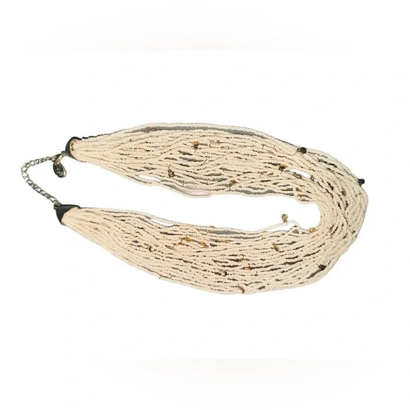 “Time and Tru” GORGEOUS CREAM COLORED NECKLACE NWOT - Picture 9 of 9